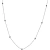 WANTME Genuine 100% 925 Sterling Silver Cross Chain Glossy Bead Choker Necklace Women Minimalist Fine Jewelry Cute Accessories ► Photo 3/6