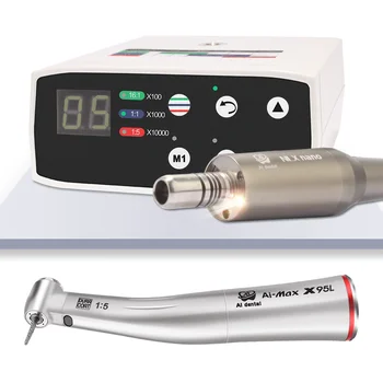 

X95L increasing fiber optic handpiece low speed contra angle dental tooth chair electric micro motor kit prices