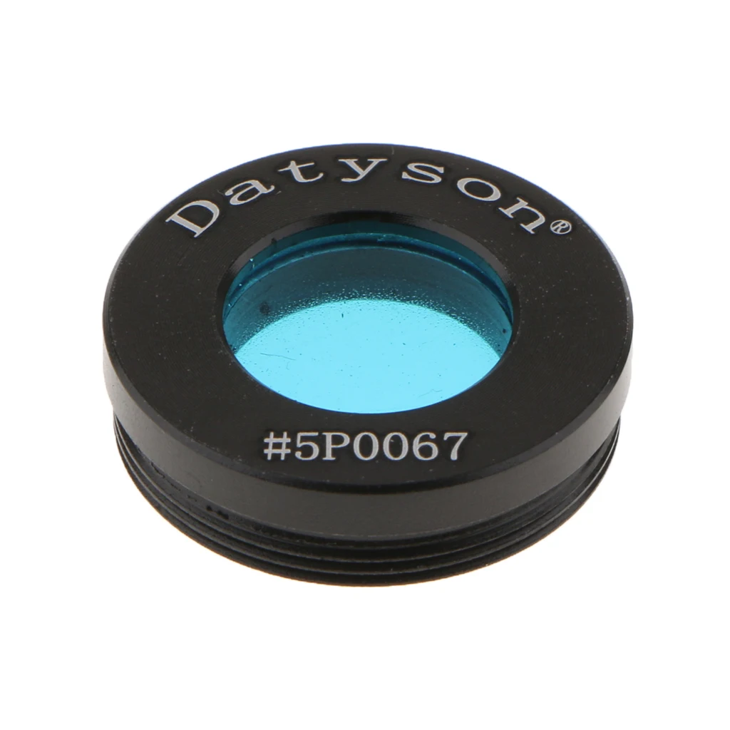 0.965 Inch Astro Optics Filter Nebula Filter for Astronomical Telescope Measurement Tools Blue Color #80A