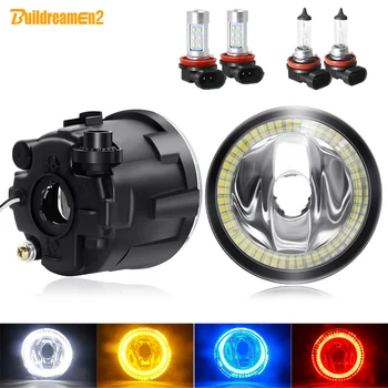 

Angel Eye Fog Light Car Front Bumper Fog Lamp with Halo Ring DRL H11 For Nissan Qashqai Murano Note Rogue Quest Versa Lafesta