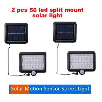 

2/4pcs LED Solar Power Garden light Path light PIR Motion Sensor waterproof Night Sensor Wall lamp Outdoor Patio Street Security