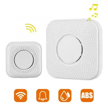 

Wireless Intelligent Music Doorbell Volume Adjustable Long Distance Remote Control Home 36 Chord Door Bell Chime US 110-240V