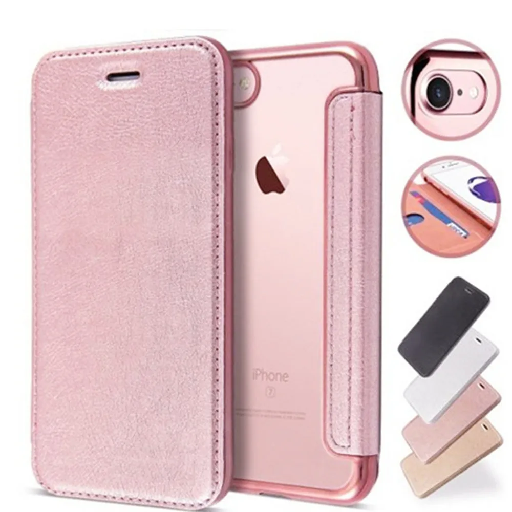 Phone-Case-Cover Wallet Book Card-Holder Flip Luxury iPhone 5 6s-Plus for 5S Se/6/6s-plus/..