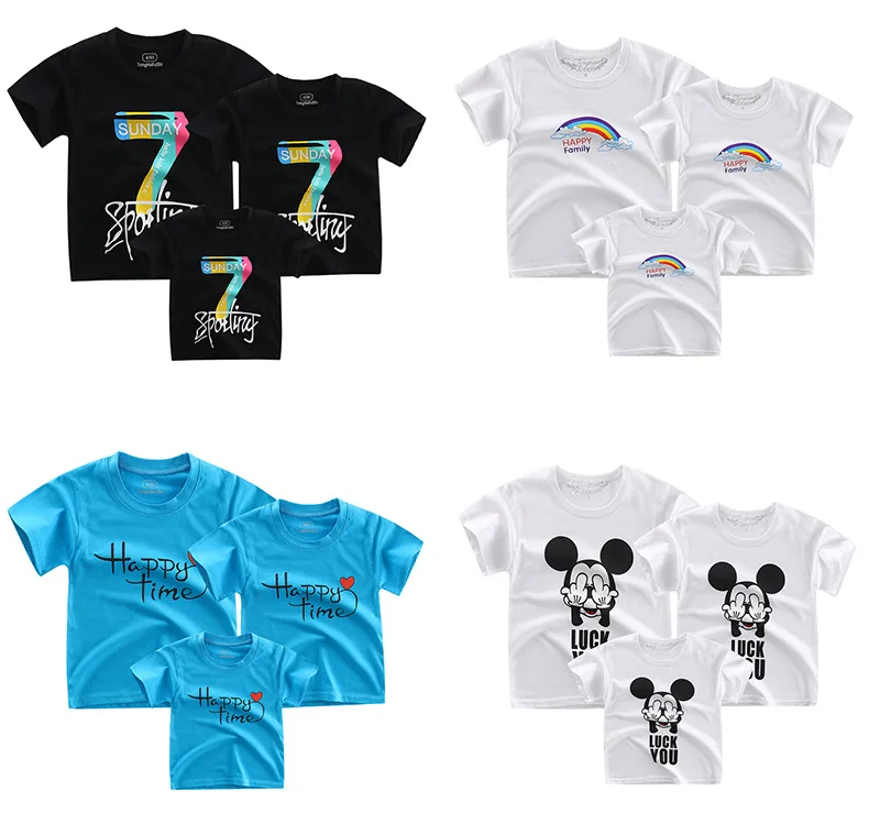 

2019 new uniform color T shirt black man and white 100% cotton shirt summer