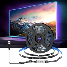 

USB LED Strip 1M-20M 5050 RGB Bluetooth Infrared Remote Control Flexible Light With Diode DC 5V TV Backlight Suitable For Home
