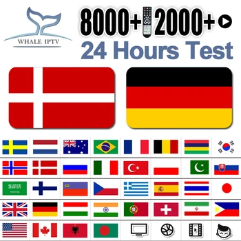 

WhaleIPTV Denmark Germany IPTV 8000+ m3u Australia Canada IPTV enigma2 Smart TV Android TV box with xxx