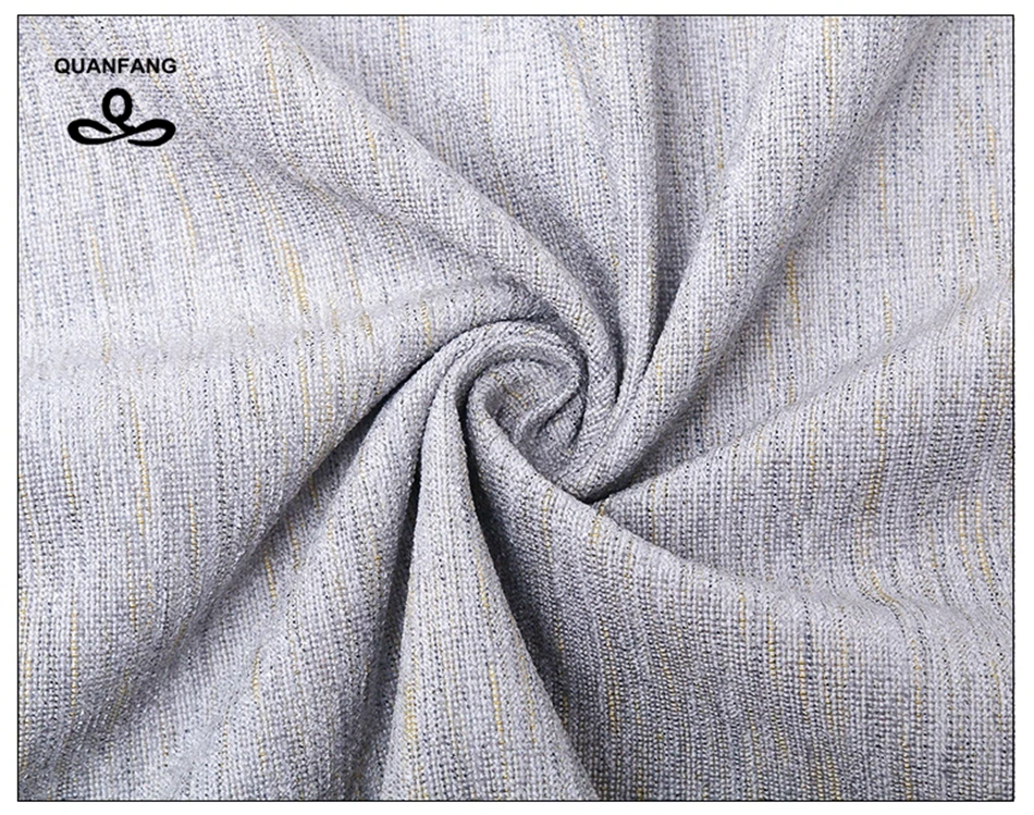 QUANFANG 24 colo, ткань для штор, хлопковая льняная полиэфирная ткань для/шитья дивана, скатерти/мебели CoverCushion 50 см x 280 см/шт