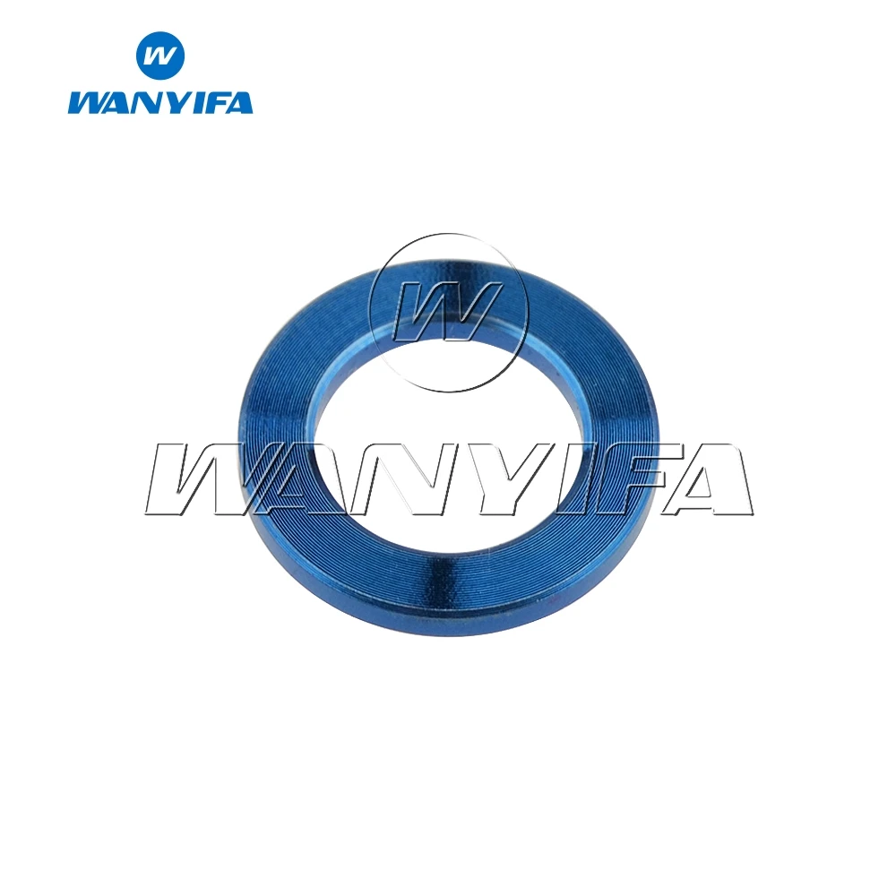 Blue Wanyifa M5 M6 M8 M10 титановая Проставка шайба для DIN912 болт - Цвет: Blue