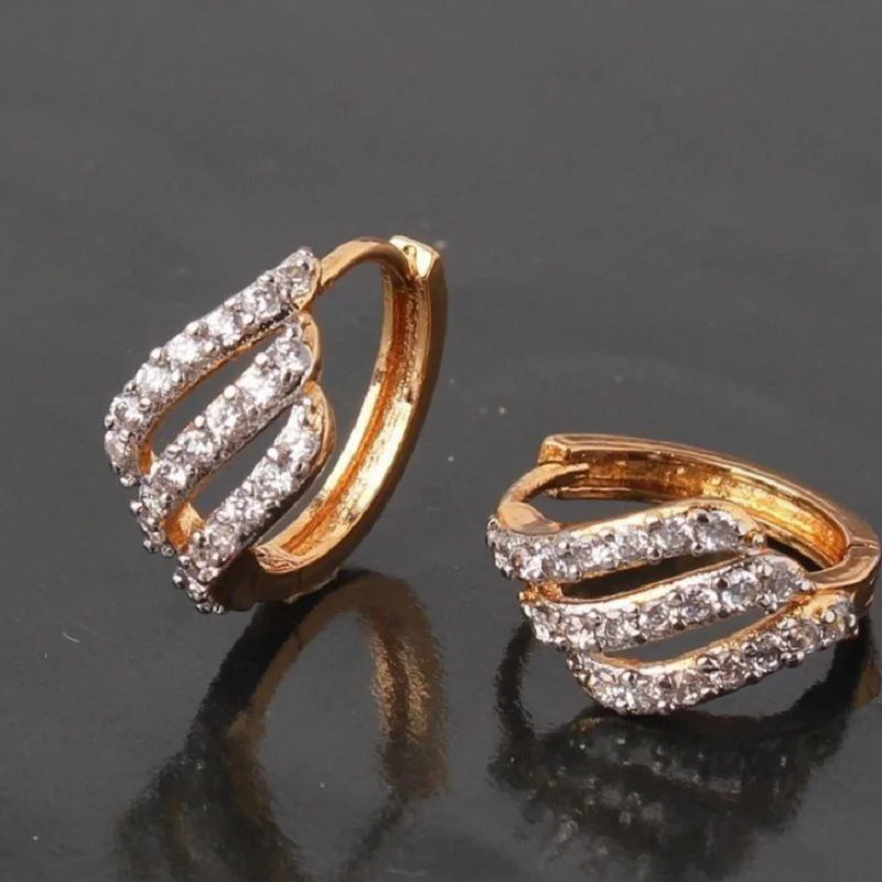 Модные простые элегантные маленькие серьги-кольца с крыльями модные серьги