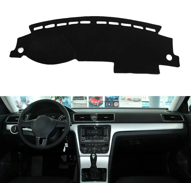 

For Volkswagen VW Passat B7 2011 2012 2013 2014 2015 Car Dashboard Cover Mat Pad Dashmat Sun Shade Instrument Carpet Accessories