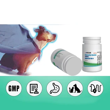 

1 Bottle 100 Tablets Doxycycline Hydrochloride Tablets 50mg Anticatarrhals