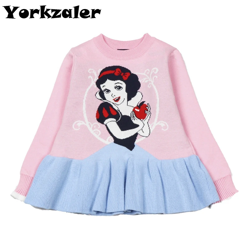 

Baby Girl Winter Sweater Clothes 2019 Autumn Long Sleeve Girls Sweaters Princess Costume Christmas Warm Clothes Children