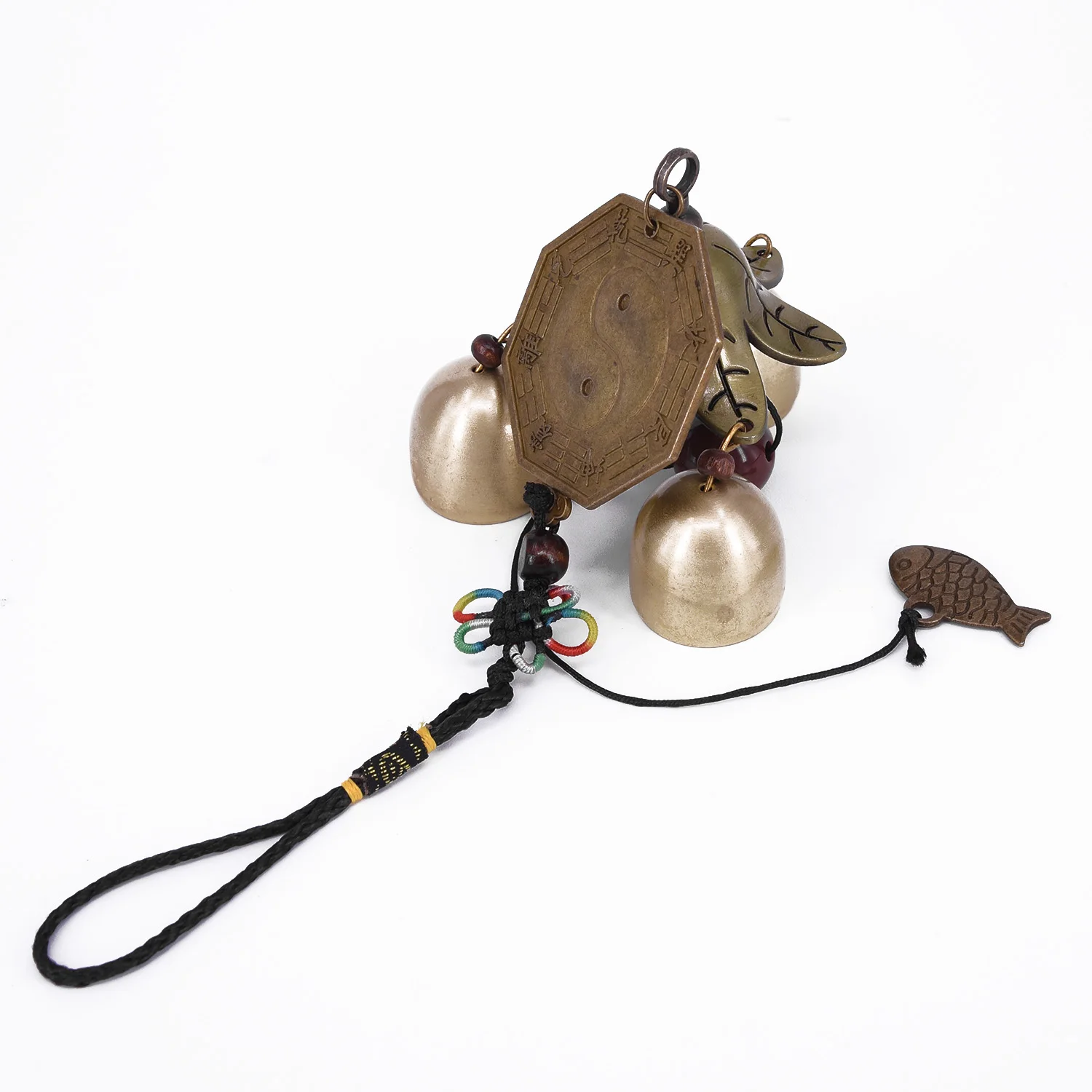 Традиционные китайские 6 колокольчиков медные часы колокольчики ветряные для