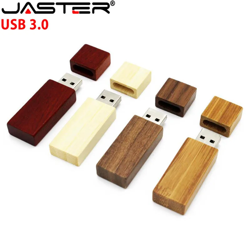 JASTER (более 1 шт. бесплатный логотип) Деревянный USB 3 0 кленовый usb флеш накопитель 4