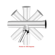 Держатель Удочки зажим на трубчатые соединения стойки упирается рукав катушка для морской Понтонной лодки каяк-подходит от 3/4 до 1 дюймов рельсы