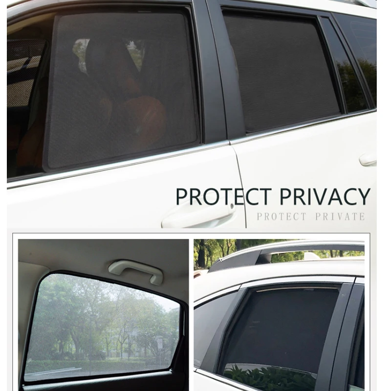 BARNOV специальные автомобильные занавески оконные шторы сетка тенты слепой на заказ для AUDI A1 A3 Hatachback 8V 8P S3 A4 B7 B8 B9 A4L