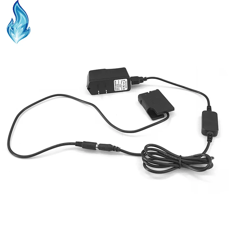 5V3A Power bank USB charger cable +adapter+EP 5A EN EL14 Coupler for