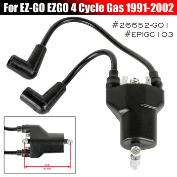 

NEW 1PCS Ignition Coil Replacement Parts For EZ-GO EZGO 4 Cycle Gas 1991-2002 26652-G01 EPIGC103