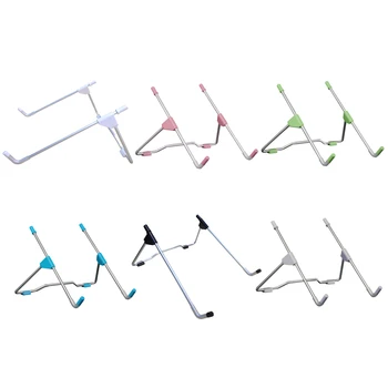 

Aluminum Alloy Desktop Laptop Support Home Office Table Tablet Top Non-slip Adjustable Holder Stand Rack