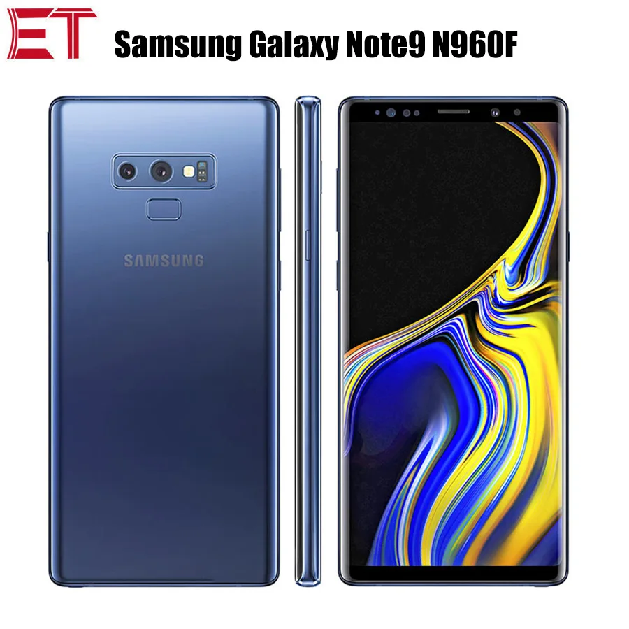 Мобильный телефон samsung Galaxy Note9 N960F 4G с глобальной версией 6," 6 ГБ ОЗУ 128 Гб ПЗУ Exynos9810 1440x2960p 4000 мАч NFC Android телефон