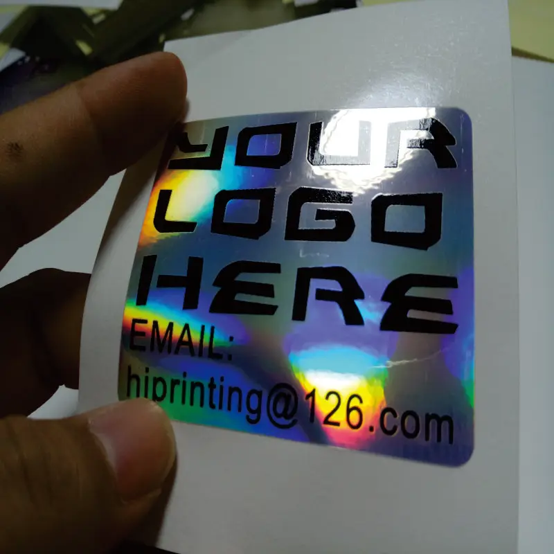 2x2 дюйма белая виниловая наклейка печать на заказ/kiss cut sticker