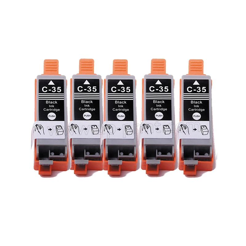 Up 5pk Pgi35 Ink Cartridge Fits Canon Pixma Ip100 Ip110 Printer
