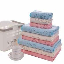 Банное полотенце из микрофибры банное полотенце мультяшный кролик головная щетка печатный подарок оптом товар пляжное полотенце влагопоглощающее полотенце