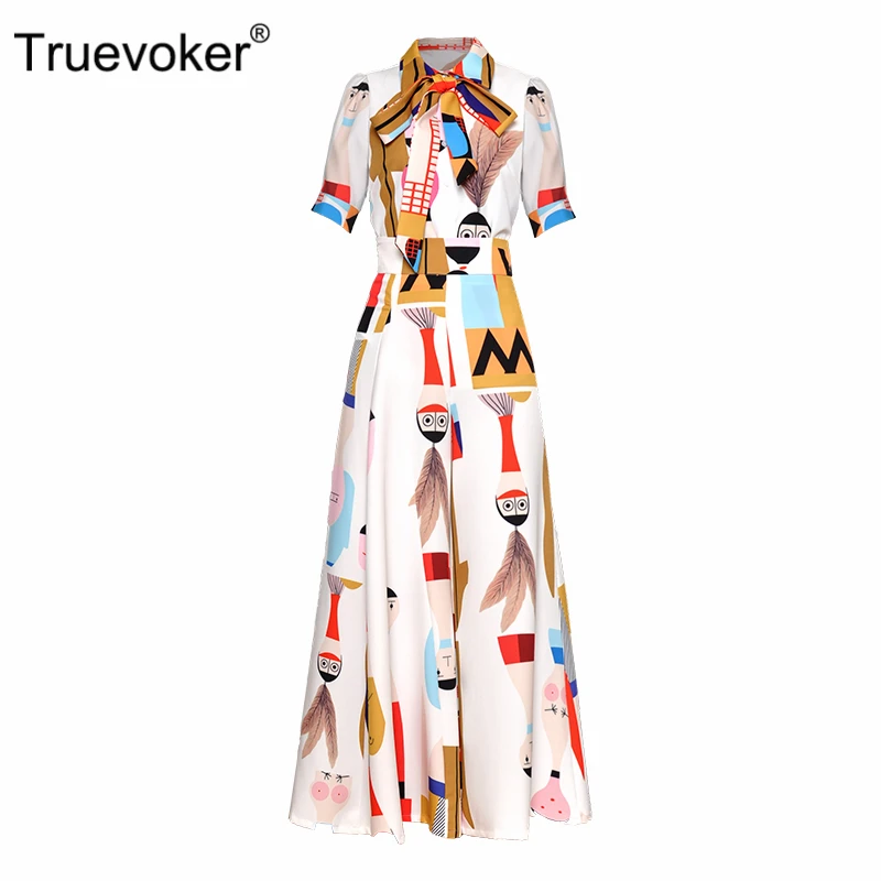 Truevoker Summer Designer Stylish Two Pieces Set Women S Short Sleeve Cartoon Printed Top Wide Legs Pants Suit Clothing Set Pant Suits Aliexpress