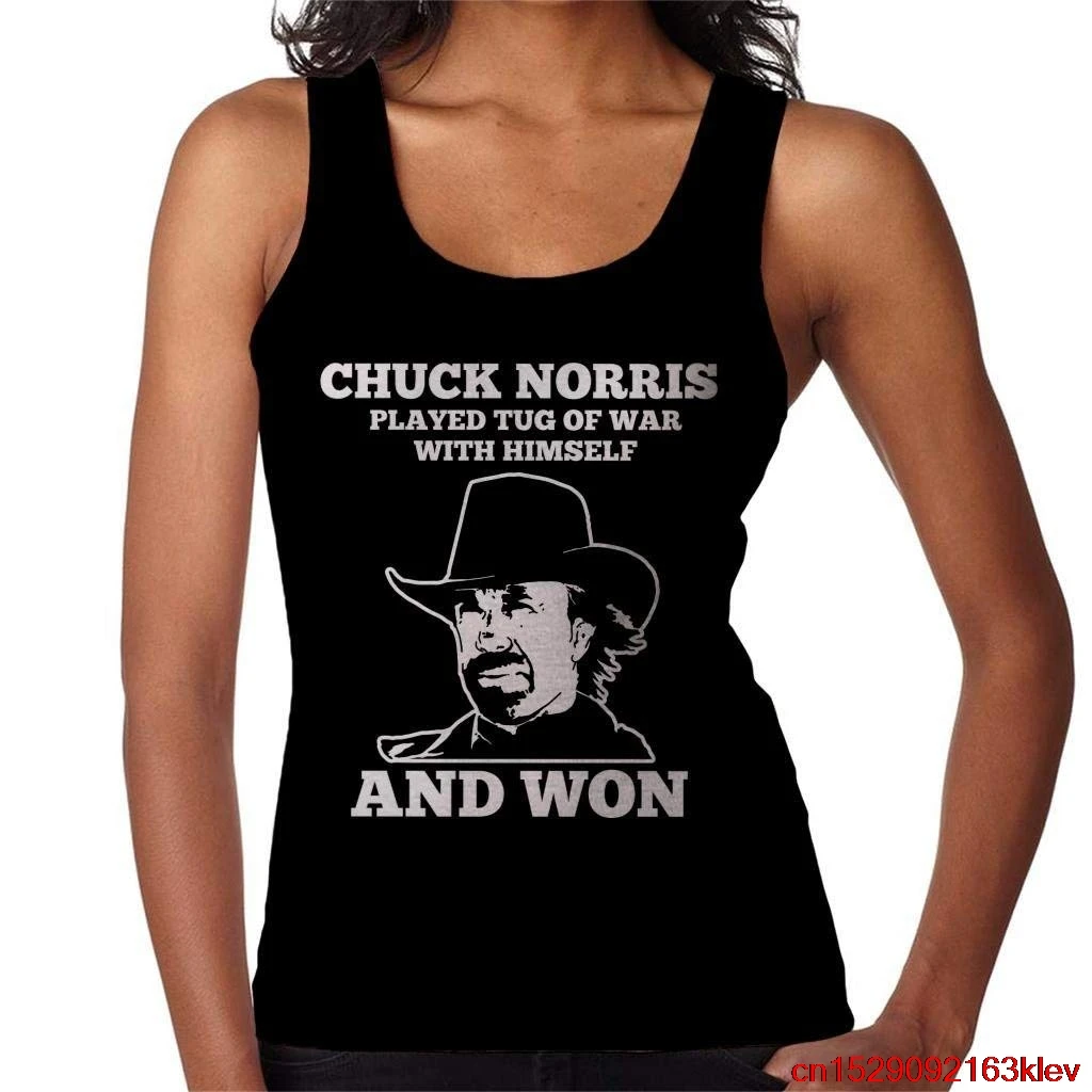 Женский жилет FGHFG Chuck Norris Tug of War Quote |