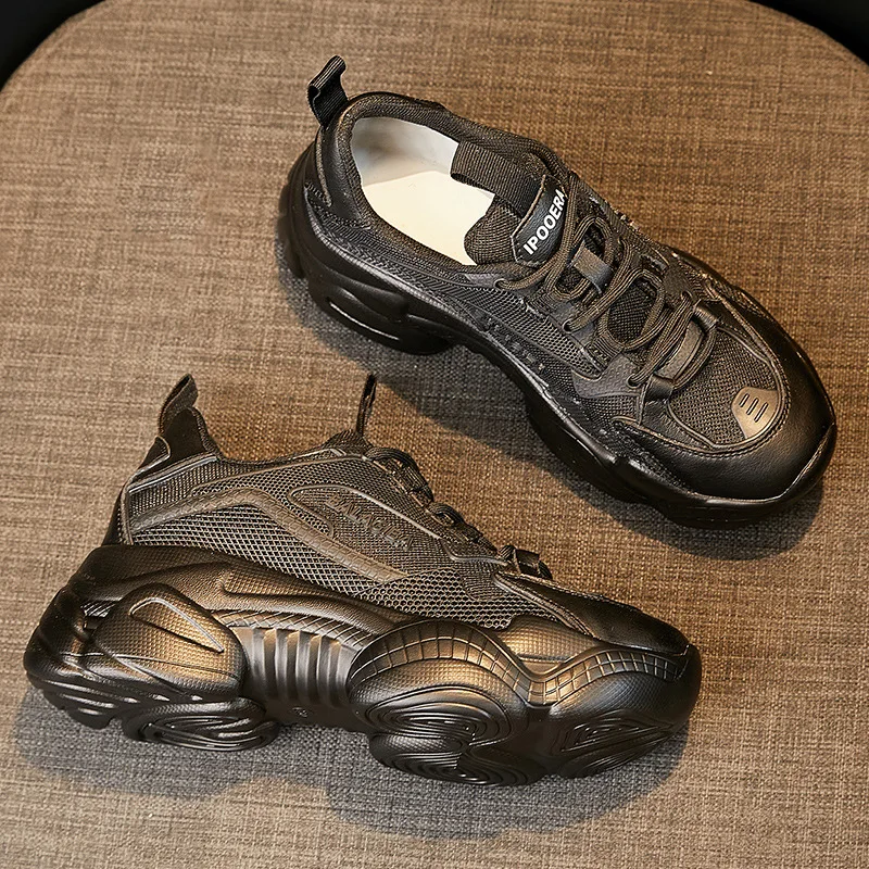 2021 Spring and Autumn Models of Casual Sports Shoes Increase In Women's Shoes, Breathable Thick-soled Old Shoes, Women's Shoes