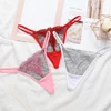 Women G-string Sexy Mesh Embroidery Underwear Ladies Panties Lingerie Transparent Thong Briefs ► Photo 2/6