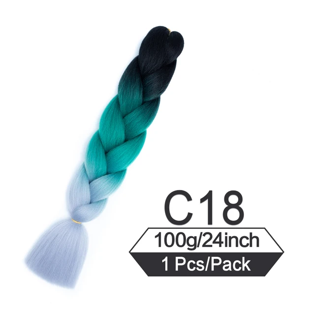 24 Inch Jumbo Braiding Hair Extensions For Box Twist Braid Accessorie Pre Stretched Afro Fake Hair Wholesale Jumbo Crochet Braid T#Grey/613