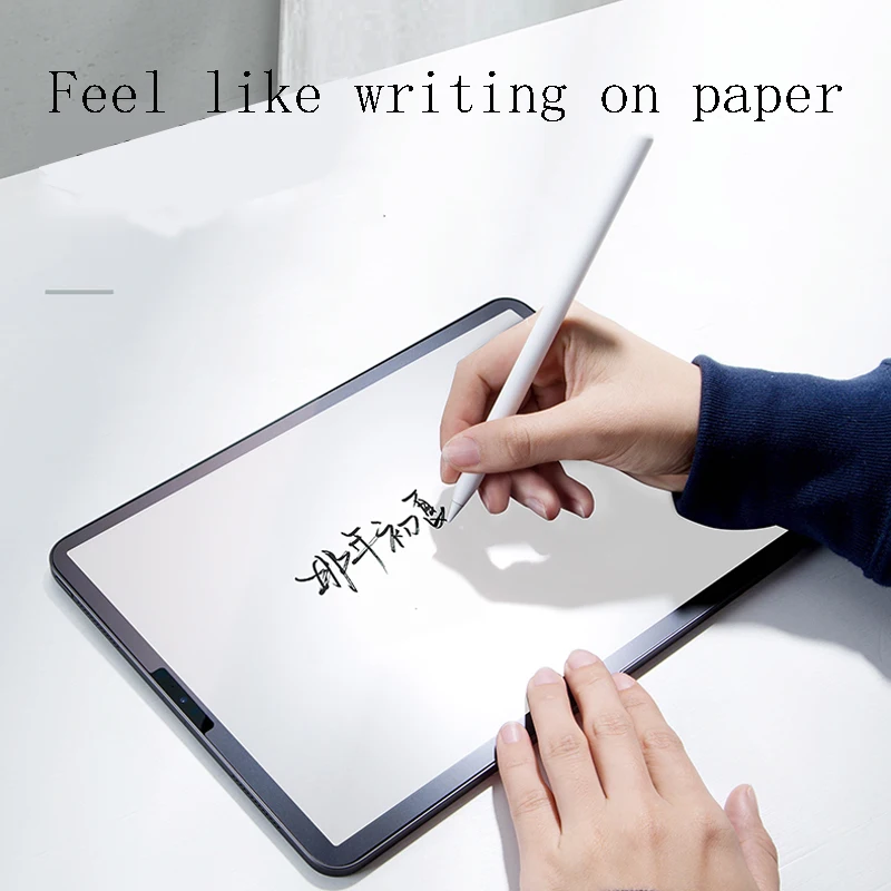 레노버 탭 M10 플러스 TB-X605F TB-X606F 용지 터치 스크린 보호기, 탭 P11 프로 TB-J606F TB-J706F, 미끄럼 방지 매트 필름