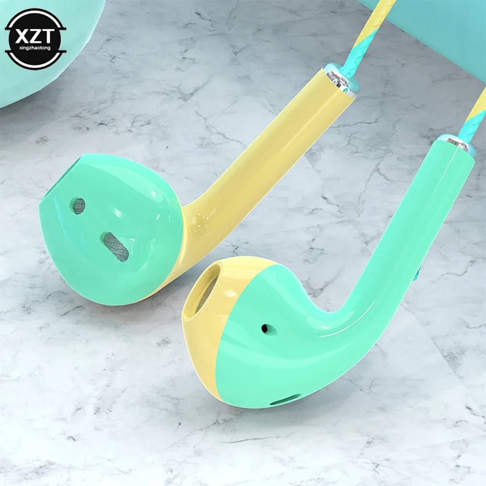U24 Wire Stereo Earphone 3.5MM IN-Ear Headphone Running Music Game Earphone Noise Cancel For Mobile Phone PC PAD Laptop With Mic 3