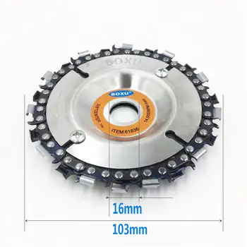 

Professional Flap Discs Grinder Disc Chain Woodworking Abrasive Disc Wheel Cut Tools For 100/115 Angle Grinder