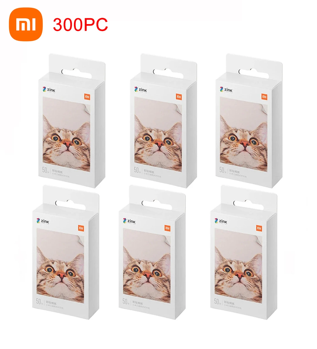 Newest Printer Xiaomi ZINK Pocket Printer Paper Self-adhesive Photo Print  Sheets Xiaomi 3-inch Mini Pocket Photo Paper 