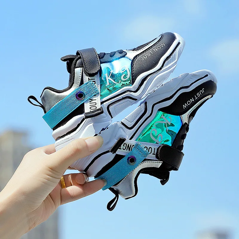 

Children Autumn Athletic Shoes 2019 Autumn Girls BOY'S Shoe Children Kids Spring Double wang chao Athletic Shoes