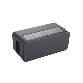 

Fashion Safety Socket Outlet Board Container Cables Storage Organizer Case Box Socket Protection