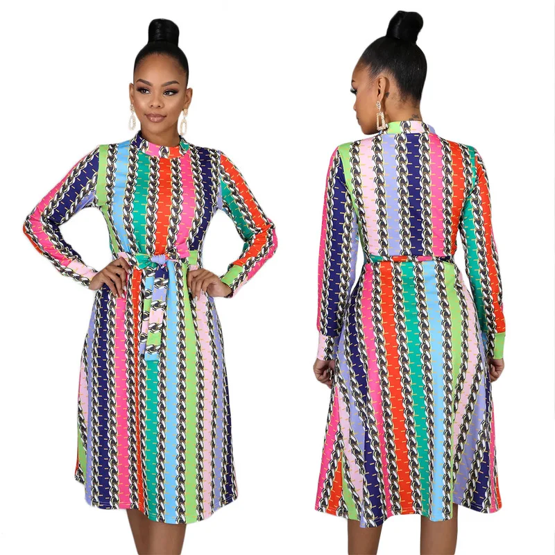 

For Beach Dress Swimsuit Cape Saida De Praia Plus Size Tunics On The Promotion Ladies Colorful Print Belt Spot Acetate