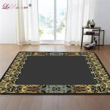 LeRadore роскошный Европейский Boho Противоскользящий мягкий коврик для спальни гостиной ковер полиэстер лохматый пол коврик стул коврик для йоги