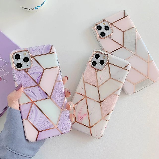 Rectangular Marble Phone Case - Classy and Trendy Cases