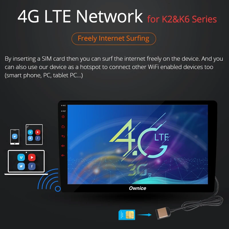 Discount Ownice K1 K2 K3 Android 9.0 Octa Core 2G RAM 32G ROM Car DVD GPS Player for Kia Carens / Sorento / Sportage / Cerato 2007-2011 3