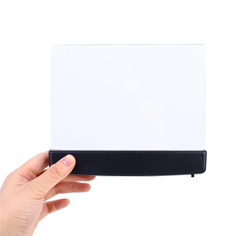 Flat reading lamp Creative Flat Plate LED Reading Light Night Light Portable Desk Lamp Eye Protect #3D30 (9)