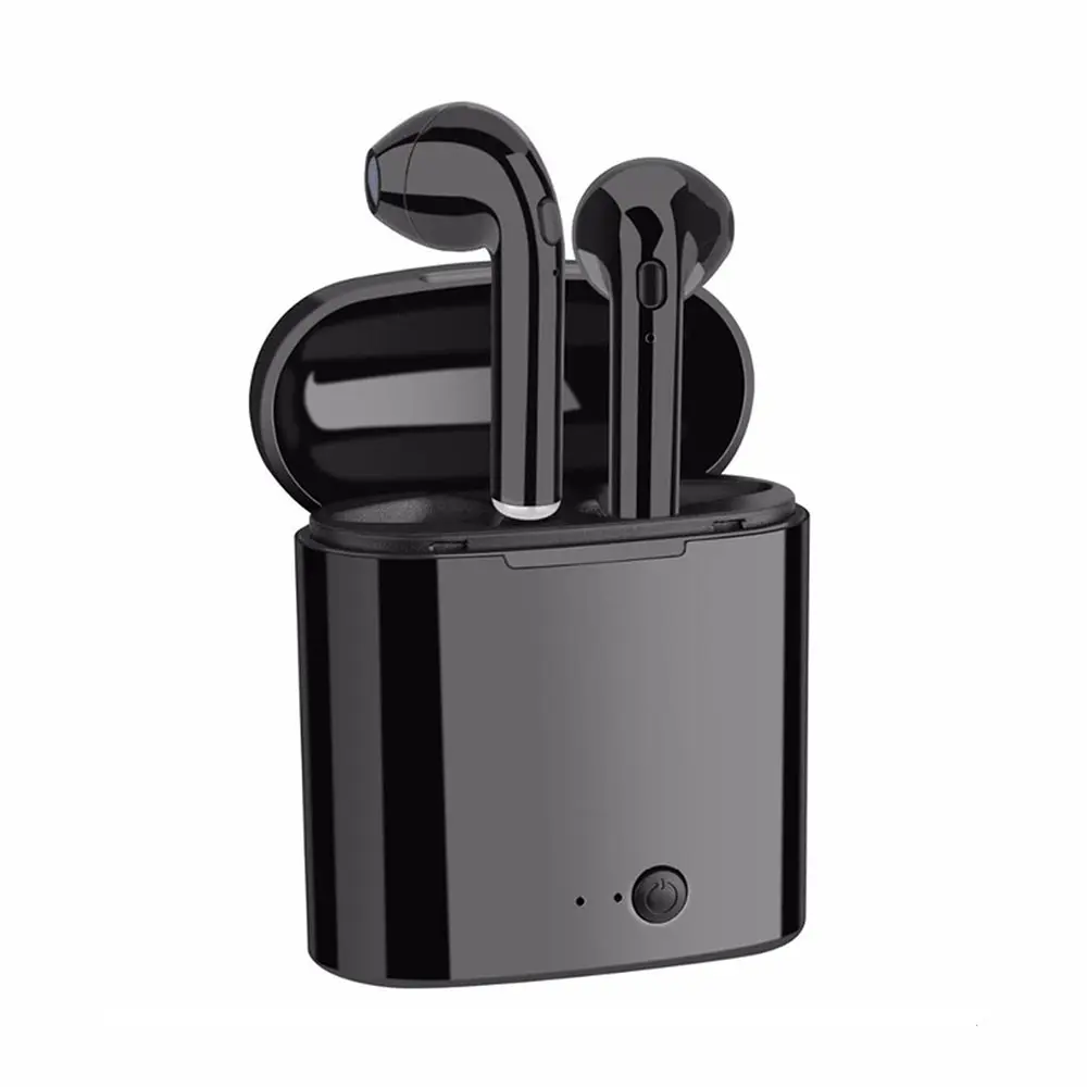 Bluetooth i7 TWS auriculares gemelos estreo Casque Sans Sport cargador caja | Электроника