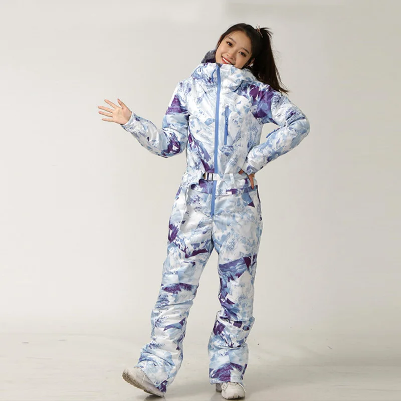 Ski Suit Outdoor Ski Jumpsuit Snowsuit 