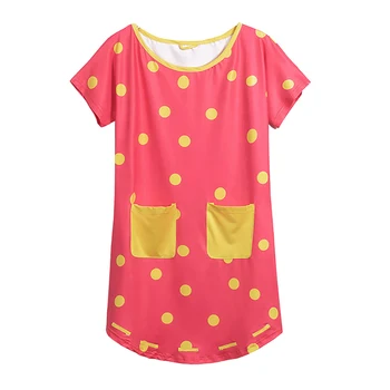 

Brdwn Your Name Womens Mitsuha Miyamizu Cosplay Costume T-shirt Sleepwear Tops