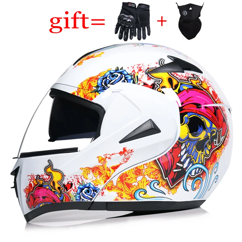 Подлинная добродетель 808 мото мотоциклетные шлемы полное лицо двойная линза козырек летние зимние мужские Мотокросс скутера мотоциклетный шлем - Цвет: a9