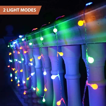 

Multi Color LED Ball Chain Light Waterproof Fairy Lamp Battery String Light Atmosphere Lighting for Wedding Christmas Party