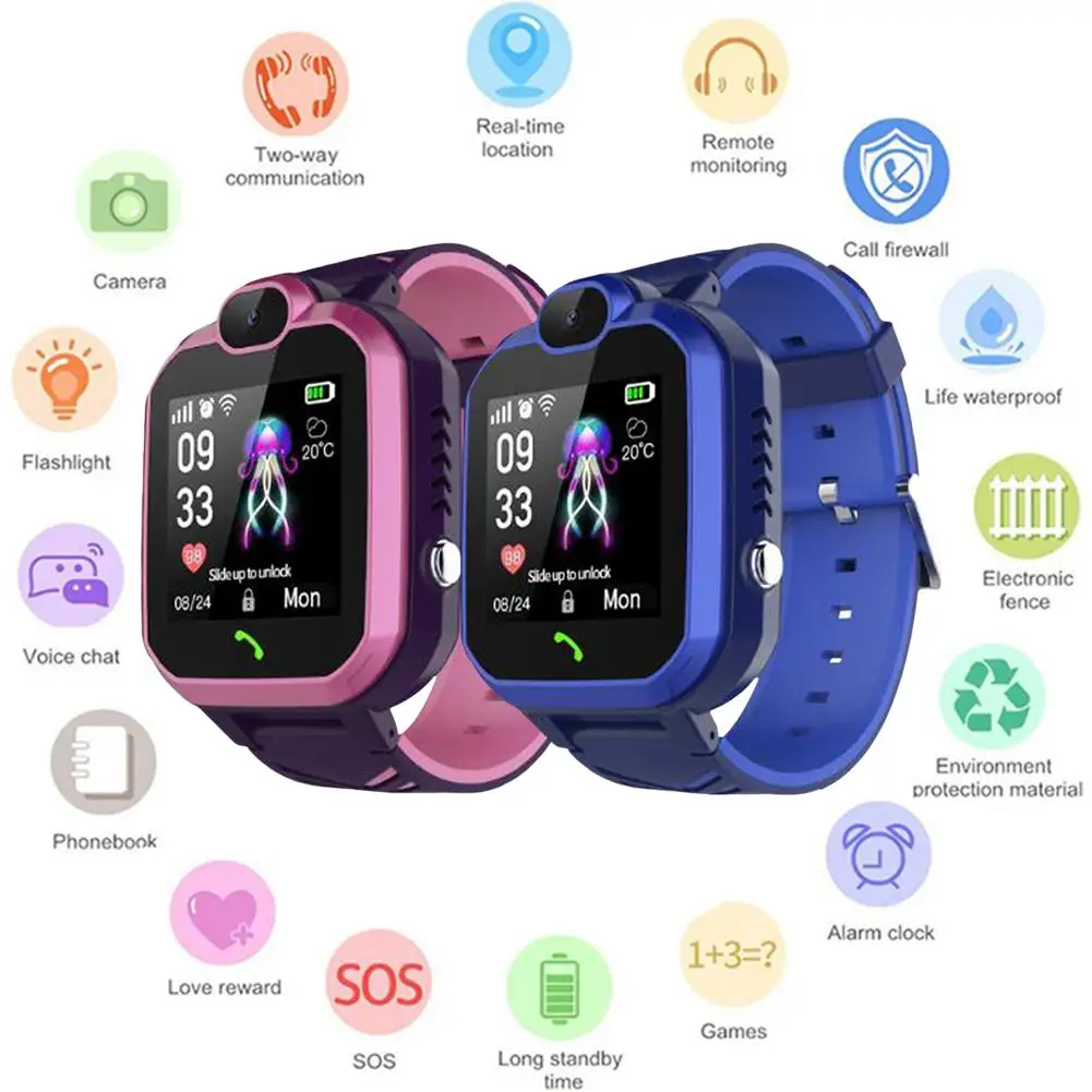 

2020 Newest Q13 Magnetic Charge SmartWatch For Children Student Waterproof Student Smart Watch Dial Call Kids Smart Watch