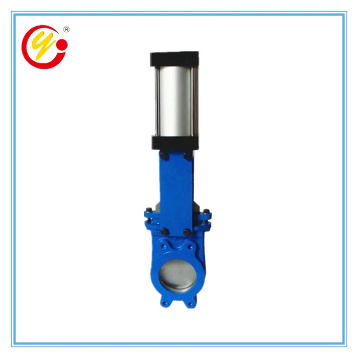 

Factory Direct Ball Iron Clamp Type Pneumatic Knife Gate Valve PN10 Soft Seal German Standard Rod Slurry Valve
